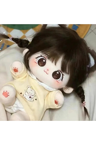 Choice دمية مياومياو القطنية بدون هيكل عظمي مقاس 20 سم، ملابس أطفال قابلة للتبديل، دمية قطيفة، زي تنكري