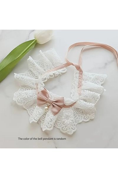 Proxy Paws Adjustable Cat and Small Dog Lace Neck Collar