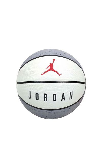 JORDAN Дефлирана унисекс баскетболна топка Playground 2.0 8p J.100.8255.049.07 Бяла