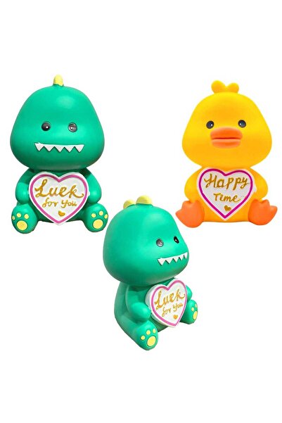 Misyon MISIUN KUMBARA 1570 بطة لطيفة - دينو بلاستيك 18 سم