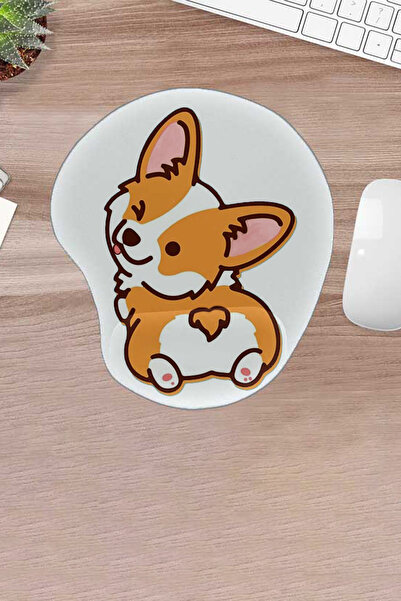 KARMAT Damla, cu suport pentru încheietura mâinii, câine amuzant, mouse pad c...