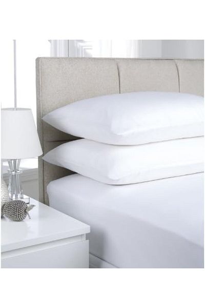 STOREMAX Muartshop Turca At9120 Bed Sheet Set, White, 160 cm X 240 Cm/50 cm X 70 cm 871301