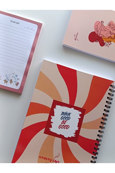 namaviga notebook A5 Spiralli Süresiz Haftalık Planlayıcı Manifest Ajanda