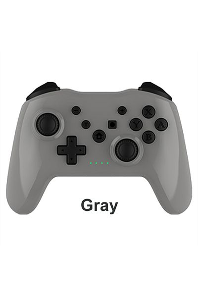 Choice Grey GAMINJA Wireless Controller No Latency Bluetooth Gamepad PC Joystick For Nintendo Switch Game C