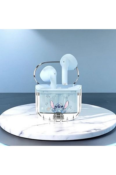 Choice Bluestitch Stitch Bluetooth Earbuds Disney Original Wireless Earphones Bluetooth Hifi Sound Headsets