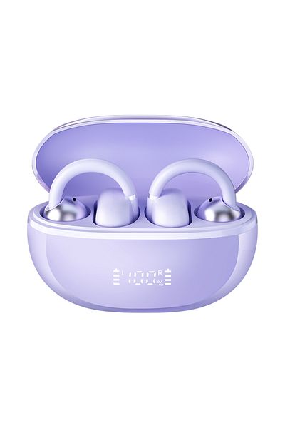 Choice Purple Haylou Airfree Ear Clip Earphones Bluetooth 5.4 Wireless Earbuds Ai Noise Reduction Tws Sport
