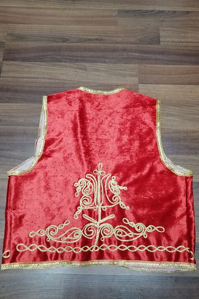 Kaftan Collection Velvet Vest Embroidered