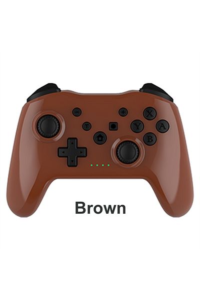 Choice Brown GAMINJA Wireless Controller No Latency Bluetooth Gamepad PC Joystick For Nintendo Switch Game