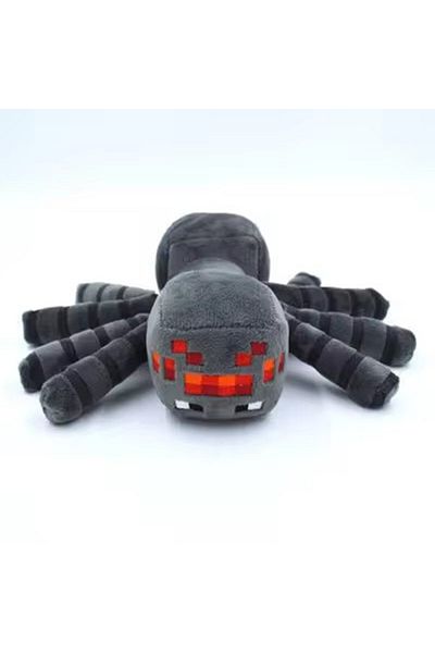 Choice A 16cm Gray MC Spider Plush Stuffed Toys Game MC Spider Plush Soft Animals Toy Doll for Children Ki.