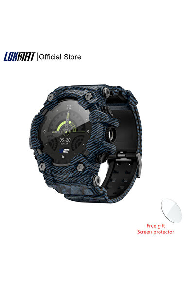 Choice ساعة LOKMAT ATTACK-GT الرياضية الذكية المقاومة للماء مع مكالمات بلوتوث...
