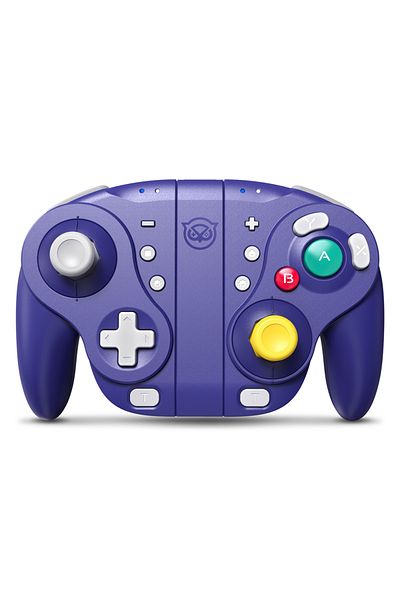 Choice لوحة تحكم لاسلكية أرجوانية من NYXI Wizard لجهاز Switch/Switch OLED