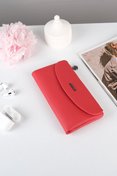 ESGUARE Women's 100% Real Leather Multi-Compartment Wallet