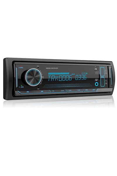 grandnavi Black 1 Din Mp3 Car Radio Audio Stereo Fm Aux Input Receiver Sd Tf Usb 12v In-dash Bluetoo