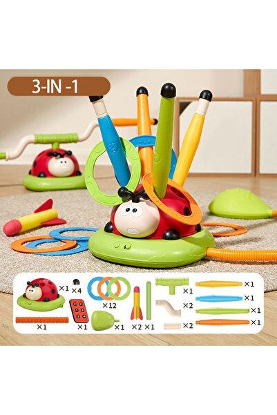 Choice YKS-296Y 4 أنماط خنفساء متعددة الوظائف آلة تمرين القفز قاذفة الصواريخ ...