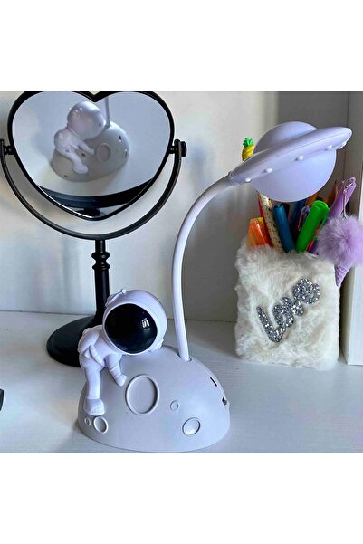 Yaratıcı sanatlar atölyesi Duygusal Astronot Özel Tasarım Usb Şarjlı Masa üst...