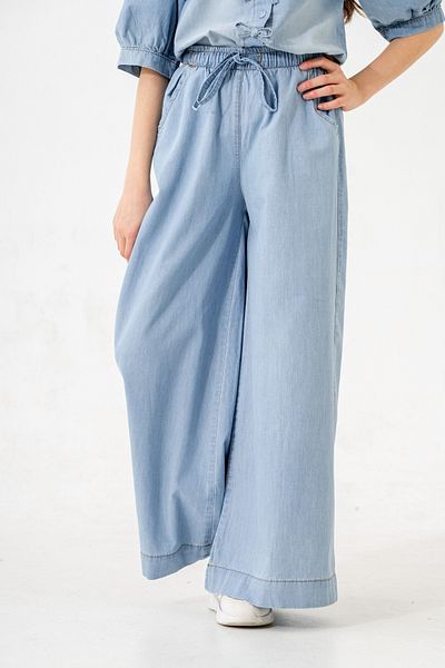 GİYİCEM TEKSTİL Girl's Elastic Jeans 2206