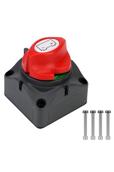 Choice A 12V-60V 100A-300A Battery Isolator Switch M10 Battery Controller 100A-400A 24V 12V Car Accessorie.