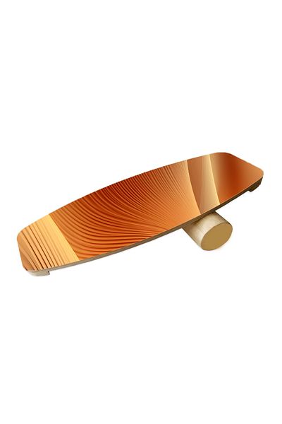 wudie Wooden Printed Balance Board Rocket Balance Board Rocket Gym Board