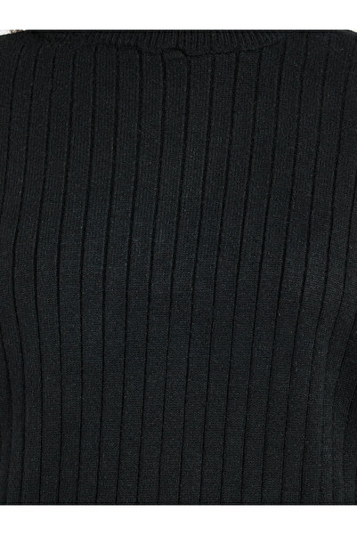 Colin's Regular Fit Round Neck Plain Women's Pink Sweater