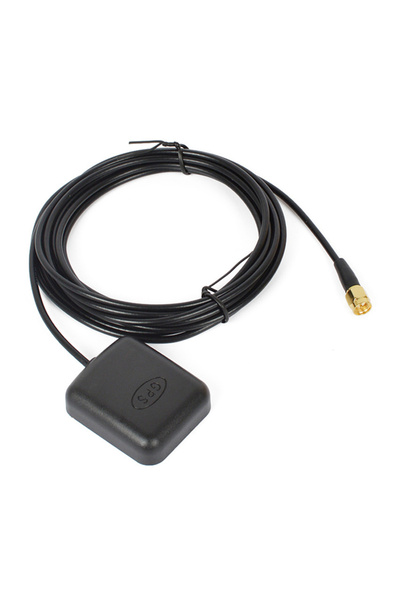 APWIKOGER GPS Signal Receiver SMA Connector GPS Aerial Connector 3 Meters Cable Car GPS Antenna Receiver fo...