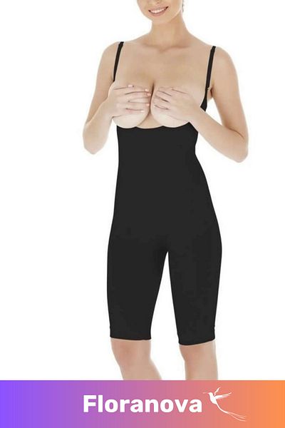 Floranova Body Shaping Firming Non-Marking Non-Slip Recovery Support Underbust Full Corset