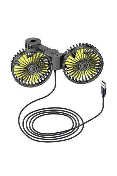 Choice1 منفذ USB 3 سرعات سيارة مروحة المقعد الخلفي Ventilador USB المعطر مكيف الهواء Climatiseur Ventilateur