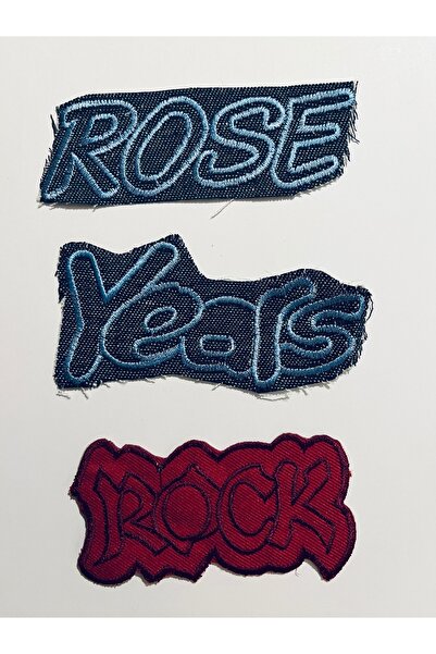 Öztürk 5 x 10,5 cm zakrpa od plave jeans tkanine, sažeta peglanjem i šivanjem.