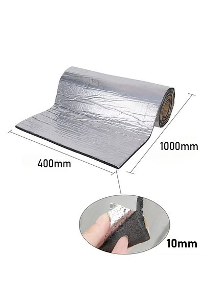Choice 10mm-40X100cm 40X100/200cm Car Soundproofing Deadening Mat Sound Deadening Car Heat Noise Insulation