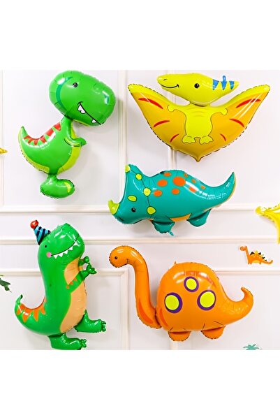 Choice 36 بوصة 5 قطع 5 قطع/عبوة إصدار Q كبير لحفلات الديناصورات من الألومنيوم...