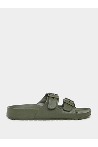 Styli صندل بإبزيم وحزام مزدوج