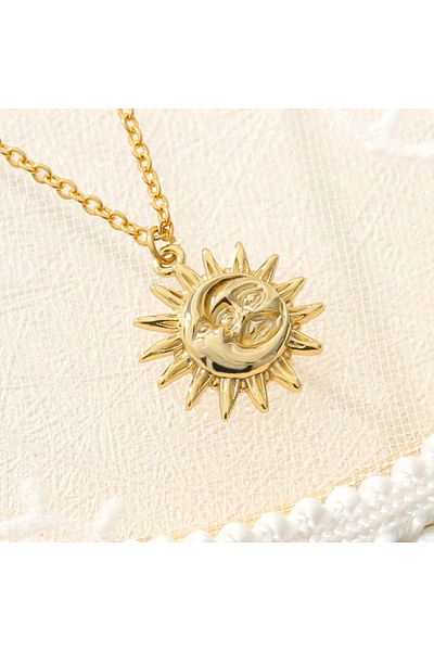 Choice n00804g Sea Ocean Series Necklace Starfish Choker Sun Necklaces For Women Mermaid Tail Collar Shell
