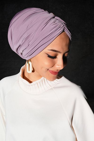 Ambargo Hijab Bonnet |   Fully Padded, Cotton Lined Silk Sandy Fabric Bonnet