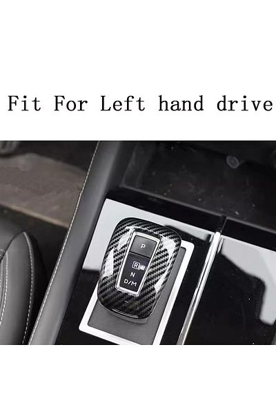 Choice black ABS Carbon Fiber Style Car Gear Cover Trim Accessories For Mitsubishi Outlander 2023