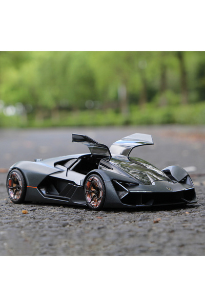 Choice1 رمادي Bburago 1:24 لامبورغيني تيرزو ميلينيو سبيكة سيارة رياضية ثابتة ...