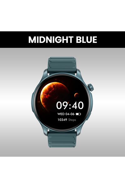Zeblaze Midnight Blue [2024 World Premiere] Zeblaze Btalk 3 Pro Smart Watch AMOLED Display Hi-Fi Bluetooth P