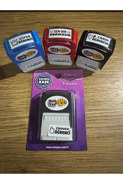 NotYaz Hazır Öğretmen Kaşesi Örnek Öğrenci