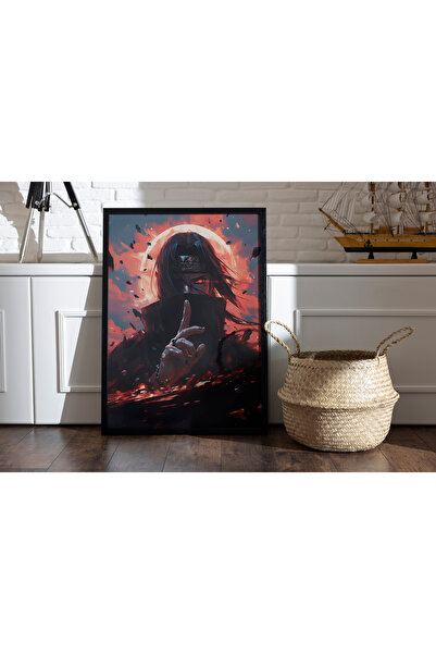 POSTER Naruto Uchiha itachi Anime Poster - Anime Ve Manga Duvar Dekoru - Çerçevesiz