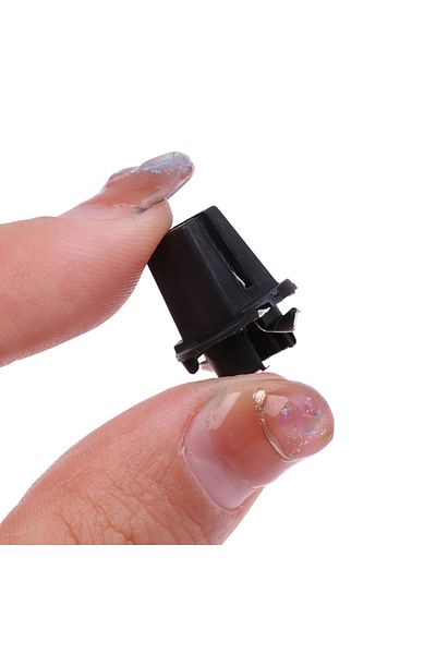Choice 10PCS 10PCS T5 B8.5D Twist Lock Plug and Play Bulb Holder Sockets For Speedometer Instrument Gauge C