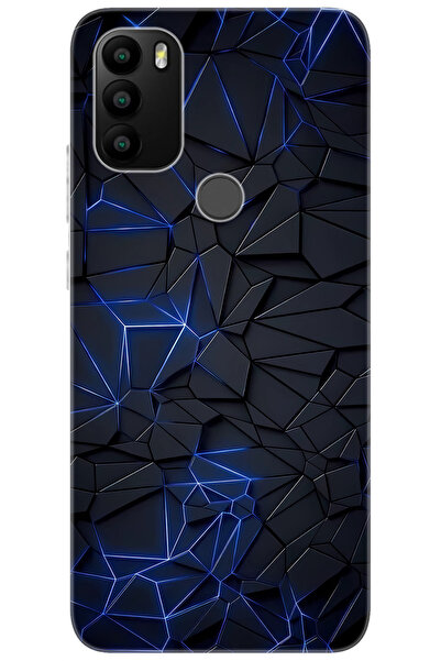 General Mobile GM 21 PLUS (G510/G511) Uyumlu Kılıf Desen Baskılı Silikon Prizmatik Tasarım STK:667 CP-szisjCJ