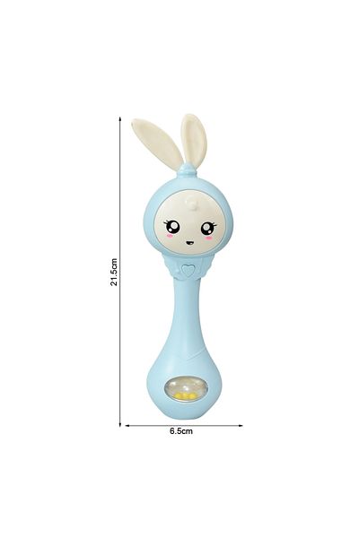 GGbell Blue Baby Music Teether Rattle Toy for Child 0-12 Education Mobile Cot Kids Bed Bell Newborn Strolle