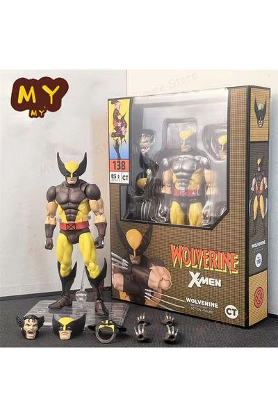 Choice CT Toys Wolverine In-Stock Ct Toys Wolverine Mafex 138 Figure Brown Comic X-Men Action Figure Shf An
