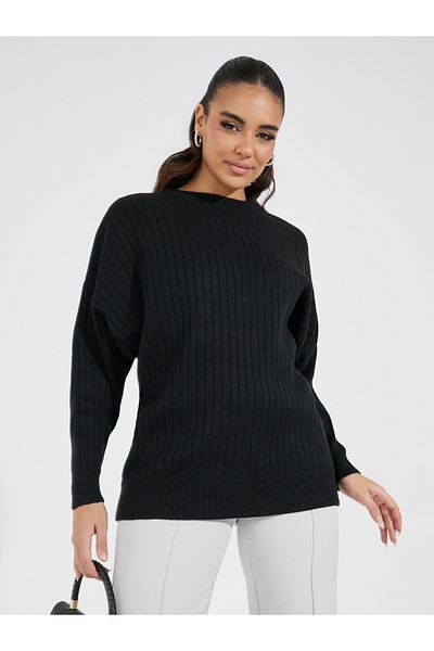 Colin's Pink Regular Fit Women's Knitwear Sweater - Cl 1061974
