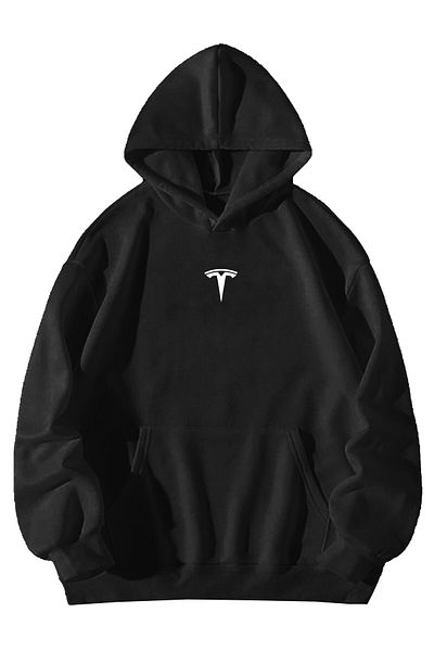 VEK Φούτερ Oversize Επικοινωνήστε με το Tesla Model Y