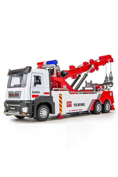 caipo Engineering Car 1:32 Alloy Engineering Car Model Metal Diecasts Toys Alloy Vehicles Car Double Hook