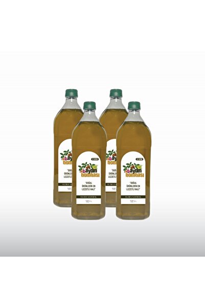 aydın bombası incir ve zeytinyağı Ultra Natural 1 Litre * 4 Adet Pet 0,3 Asit