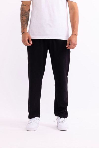 ZİNOX Men's Baggy Twist Pattern Lycra Comfortable Useful Pants