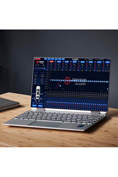 Foxus AUDIO RS-4DSP8 8 KANAL İŞLEMCİ + 4 KANAL AMFİ BLUETOOTH UZAKTAN KUMANDA