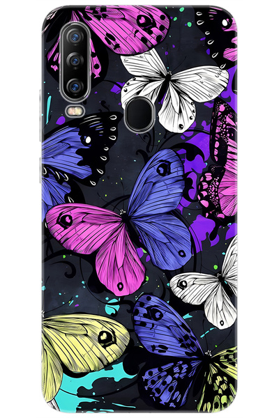 General Mobile GM 20 PRO (G501/G501d) Uyumlu Kılıf Desen Baskılı Silikon Kalp...