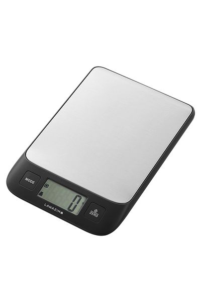 Lawazim Food Scale – 5kg - High-Precision Digital Kitchen Scale with Stainless Steel Surface