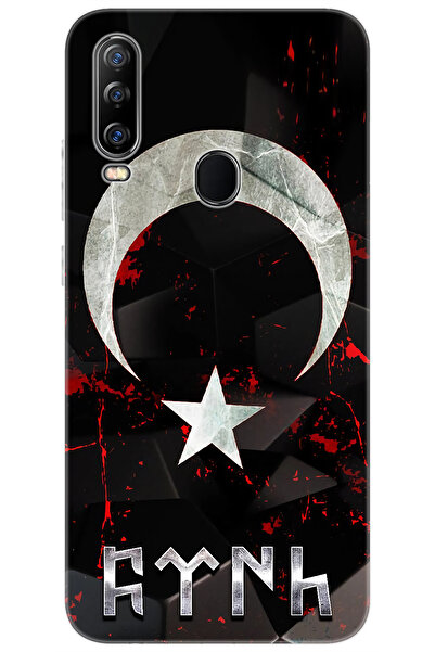 General Mobile GM 20 PRO (G501/G501d) Uyumlu Kılıf Desenli Silikon Ay Yıldız ...